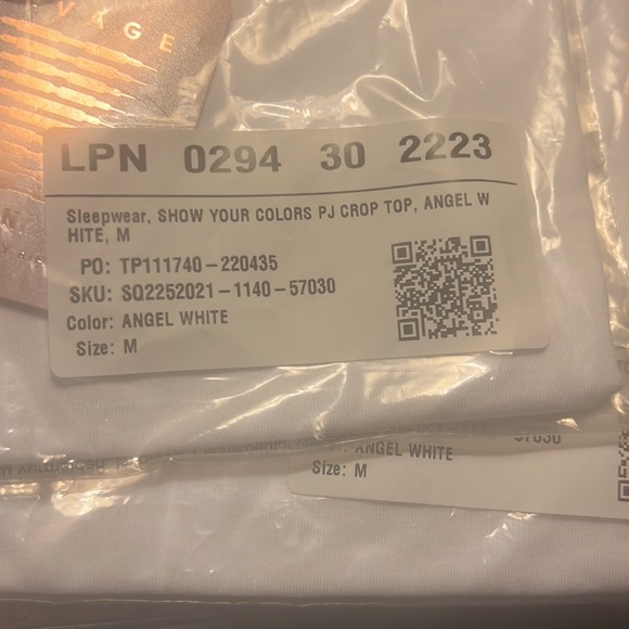 SAVAGE X FENTY #Pride Cropped Tank Top - (first photo nfs) Sleep Wear - Picture 4 of 5